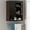 Brown, variant on STAROUS Bathroom Cabinet Wall Mounted with Doors, Wood Hanging Cabinet, Wall Cabinets with Doors and Shelves Over The Toilet,White