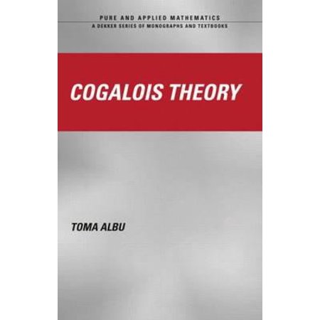 ISBN 9780824709495 product image for Cogalois Theory | upcitemdb.com