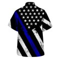 thumbnail image 4 of JLFKNG Summer Shirts For Men Short Sleeve Shirts For Men Loose Fit Solid Color Button Up Breathable Cotton Shirt Tops Comfy Mens Clothes, 4 of 4