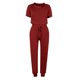 thumbnail image 4 of Puntoco moda mujer verano sólido botón casual manga corta top+pantalón conjunto liquidación Puntoco Puntoco-3968, 4 of 5