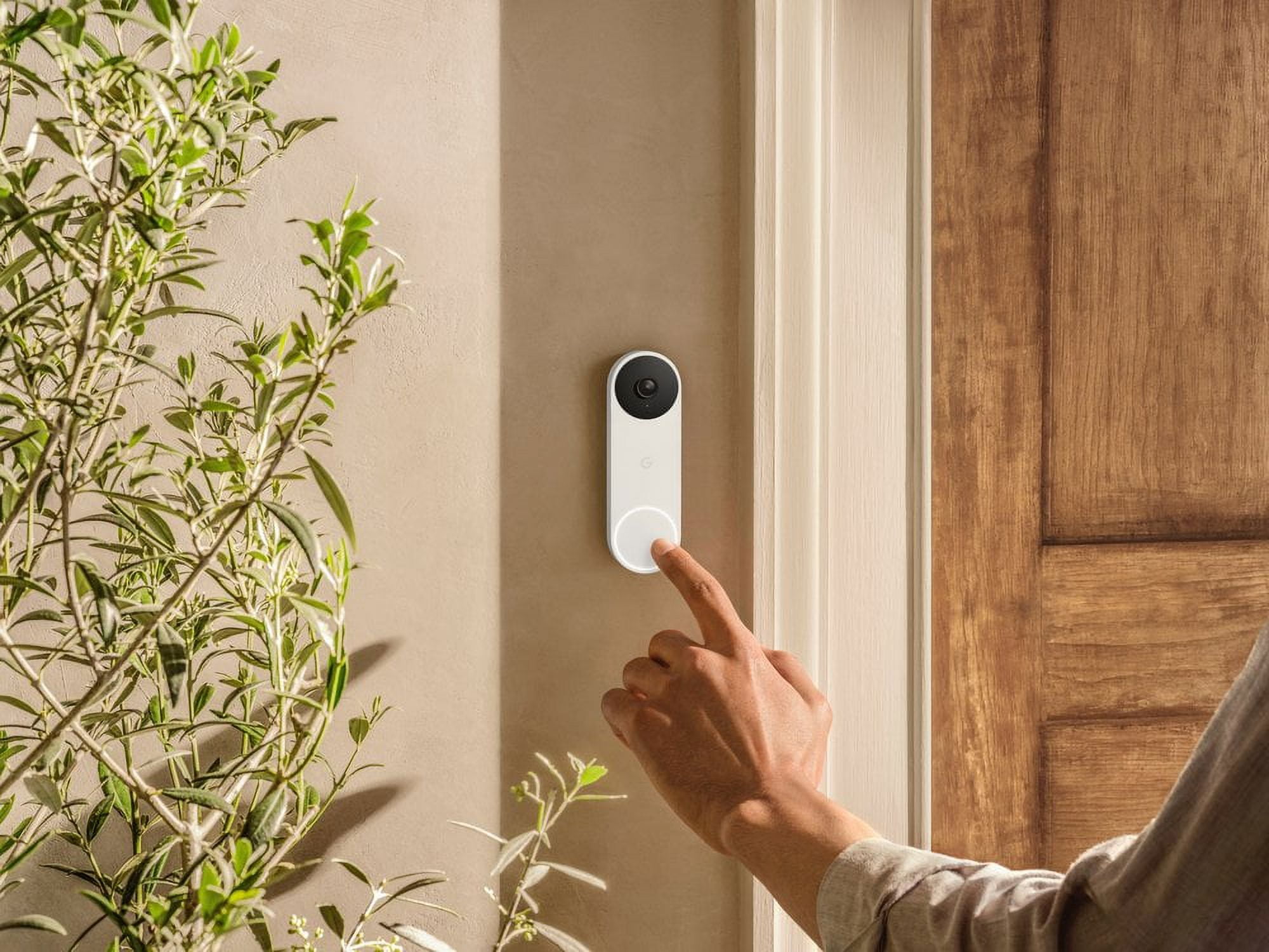 Nest Doorbell Wired (2nd Generation) - Snow