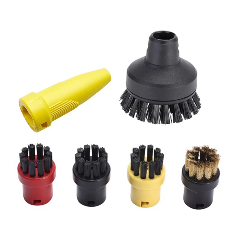 For Karcher SC1 SC2,SC3,SC4,SC5,SC7-Nozzle Round Brush Steam Cleaning Kit UK 