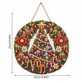 Christmas Lighted Hanging Ornament,9.84 Inch Finished Pearl Diamond Art ...