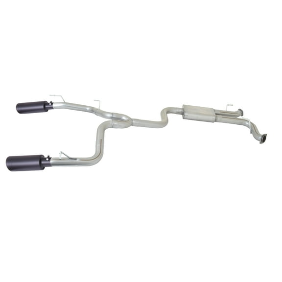 Black Elite Cat-Back Single Exhaust System, Stainless
