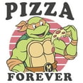thumbnail image 2 of Junior's Teenage Mutant Ninja Turtles Pizza Forever  Graphic Tee White 2X Large, 2 of 3