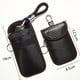 thumbnail image 3 of Funda negra para llaves de coche, anti-RFID, bolsa Faraday con bloqueo de señal, fundas con bloqueo de señal RFID para llaves de coche, funda protectora anti-RFID de fibra de carbono., 3 of 5
