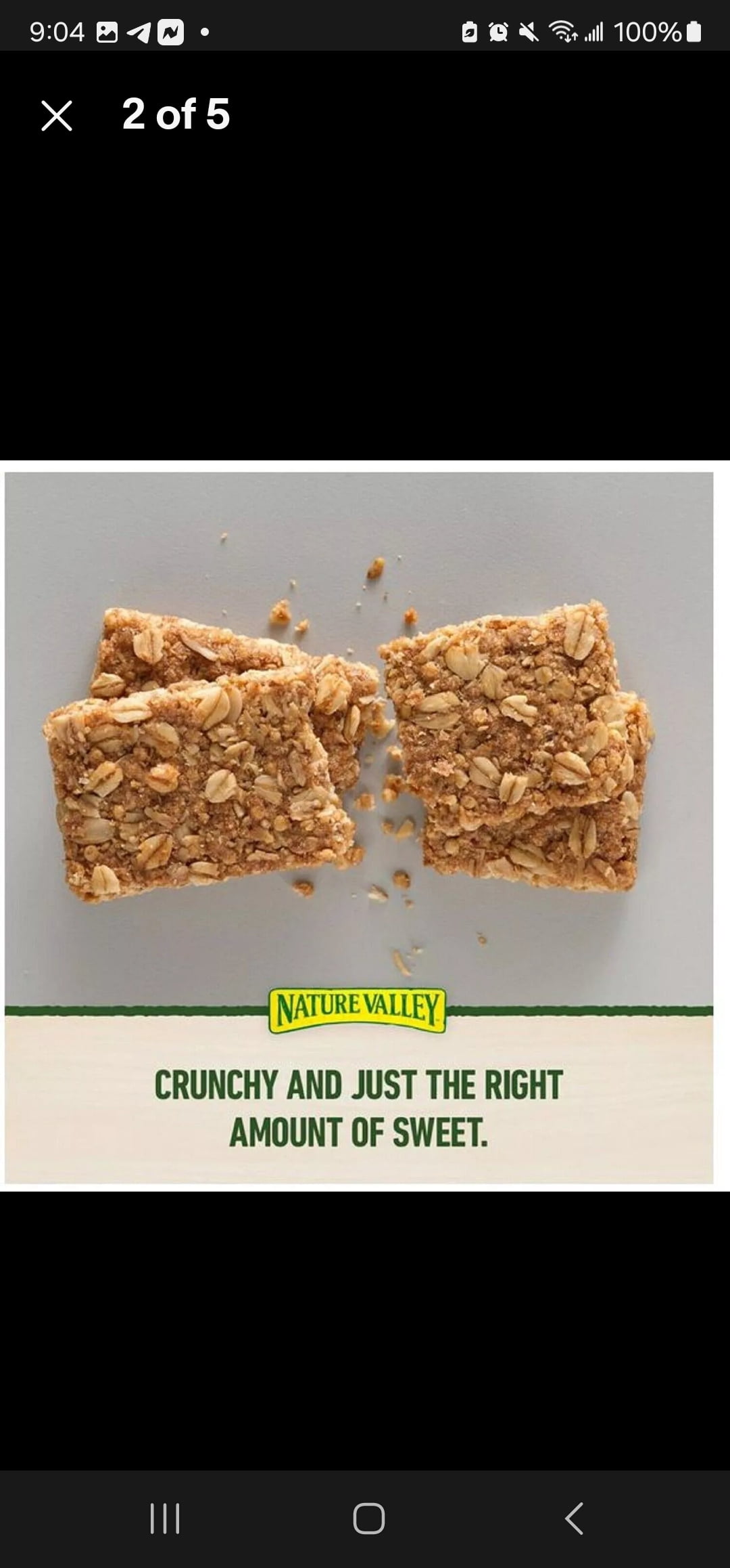 Nature Valley Crunchy Granola Bar, Oats 'n Honey, 1.49 oz, 49-count