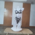 thumbnail image 4 of Lencería sexy para mujer, con lazo, de tres puntos, estilo europeo y americano, 4 of 5