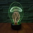 thumbnail image 3 of LINLIN 3D Night Light, 3D USB 3D Illusion Light Desk Lamp Touch Night Light with 7 Color Optical Illusion Desk Lights for Musical Instrument Shop Home Party Supply Decoration, 3 of 7