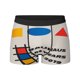thumbnail image 3 of Calzoncillos tipo bóxer geométricos modernistas Bauhaus para hombre, calzoncillos tipo bóxer transpirables para hombre, 3 of 5
