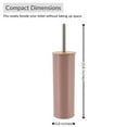thumbnail image 6 of Evideco French Home Goods Will Commercial Toilet Brush & Holder Set with Toilet Brush, Brown, 6 of 8