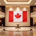 thumbnail image 4 of Canada Flag Color and Fade Proof, Canvas Header and Double Stitched, Canadian National Flags with Brass Grommets, Outdoor Indoor Banner, Patriotic Decor for Home, 4 of 6