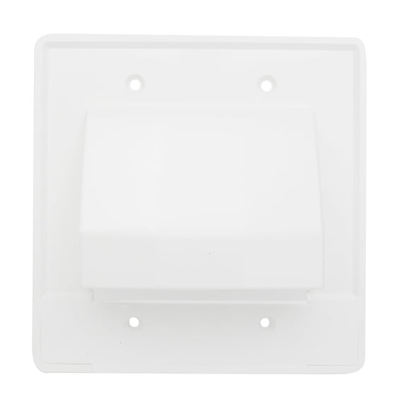 Arlington CER2 Reversible Low-Voltage Cable Entrance Plate - 2 Gang
