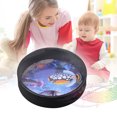 thumbnail image 1 of 12 Inch Ocean Drum Wooden Handheld Sea Wave Drum Percussion Instrument Gentle Sea Sound Musical, 1 of 8