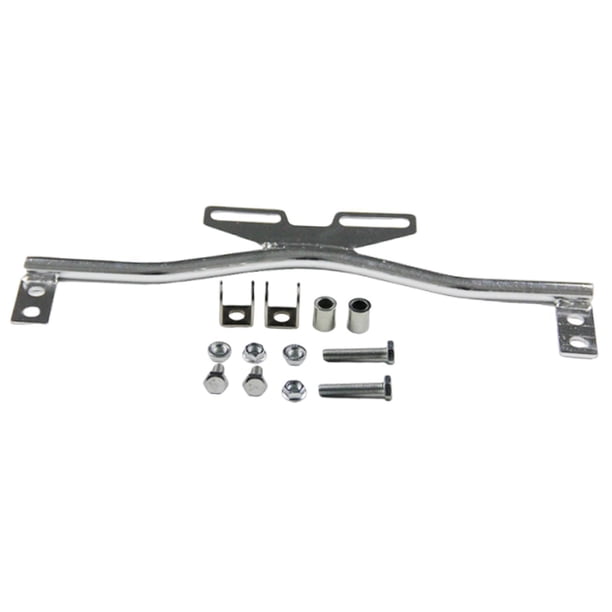 Soporte de luz de paso para motocicleta, barra de soporte de luz, piezas de reparación de alto rendimiento Plata