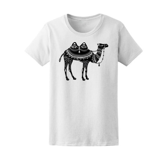 Beautiful Ethnic Arabian Camel Tee Women's -Image by Shutterstock