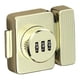 thumbnail image 3 of Cerradura de combinación sin llave, pestillo de seguridad para puerta, valla, contraseña, cerradura con cerrojo giratorio Oro, 3 of 9
