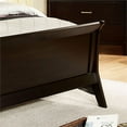 thumbnail image 2 of Furniture of America Fran Traditional Solid Wood Full Sleigh Bed in Brown, 2 of 6