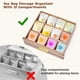thumbnail image 4 of Organizador de Madera para Té, Caja Organizadora para Guardar Bolsitas de Té, Cajón Organizador con 12 Compartimentos., 4 of 5