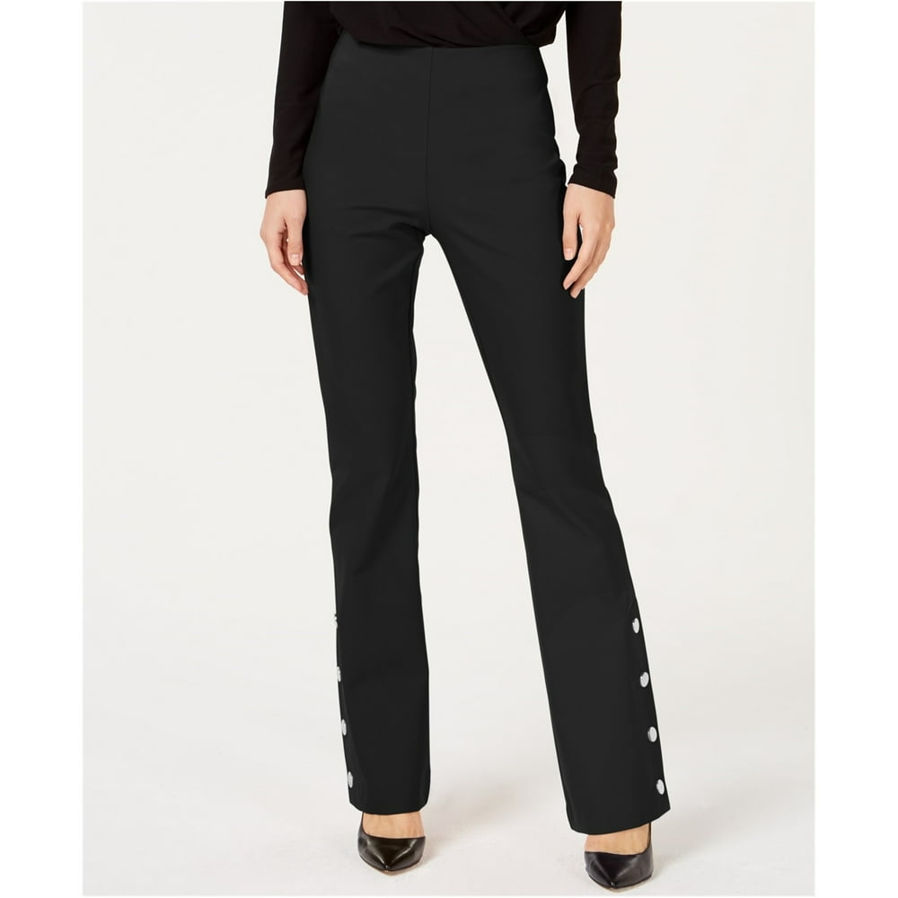 side snap pants womens