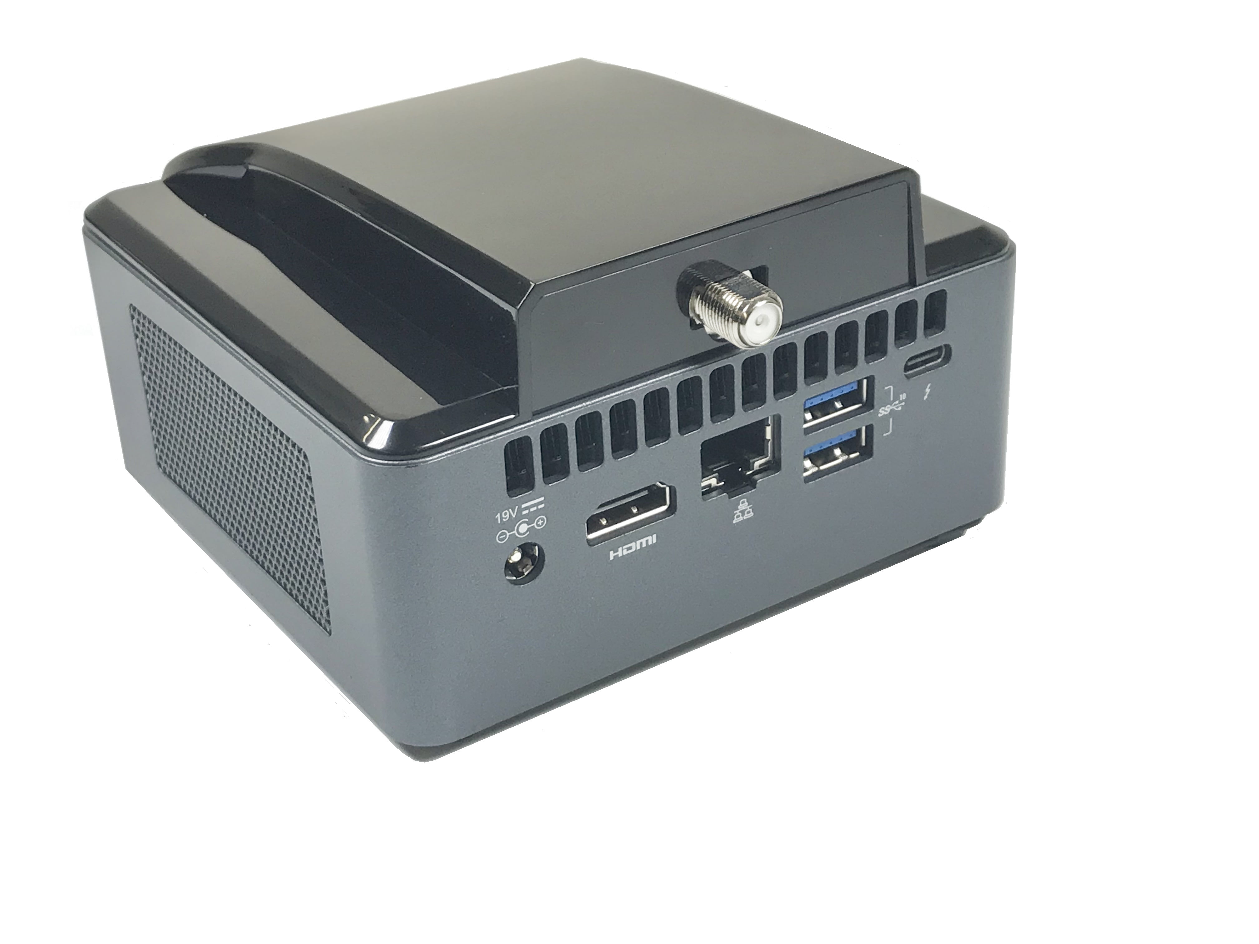Intel NUC LID with WinTVHVR955Q TV Tuner
