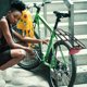 thumbnail image 4 of EXHUMKY Estante Trasero Negro De Metal Para Compatible Con Bicicletas De Diferentes, 4 of 8