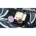 thumbnail image 4 of Camco Chair Side Tray 51834 Fits Zero Gravity Recliners; With 2 Cup Holders; Black; Polypropylene With UV Protection; With Integrated Hook For Hanging Items, 4 of 4