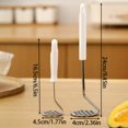 thumbnail image 3 of Clearance Food Blender under $6 Manual Potato Masher Large Crusher For Mashed Potatoes Stainless Multi Purpose Mini Potato Puddler Stainless Household Manual Potato Mashers, 3 of 9