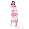 thumbnail image 3 of Vestido camisero degradado Roman Fashion Lila Talla Extra 4324, 3 of 6
