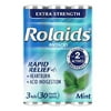 Rolaids Extra Strength Antacid Chewable Tablets, Mint - 10 Ea, 3Pack, 2 Pack