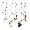 thumbnail image 2 of Dog Party Dangling Cutouts - Party Supplies - Danglers - 1 pack of 5, 2 of 2
