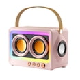 thumbnail image 2 of Mefallenssiah 360 Degree Stereo Sound Effect Ultra Long Battery Life Cool Rgb Lighting Support Series Mirror Transparent Screen 5.3 Bluetooth Sound System, 2 of 8