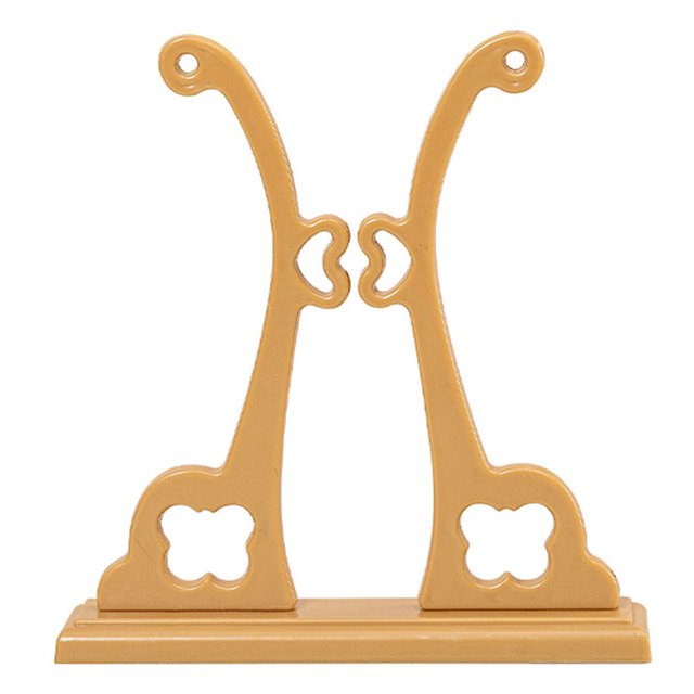 LCXmlly Round Fan Display Rack Round Rack Chinese Style Hollow Detachable Heavy Duty Resin Handheld Display Stand Holder Home Supplies