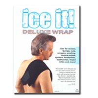 Battle Creek Equipment Ice It Deluxe Wrap Therapeutic System Cover And Strap, 6 X 9 Inches - 1 Ea