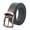Black, variant on Roller Buckle Mens Belts Casual | Mens Casual Belts Womens Belts Silver Buckle Men's Casual Solid Color Waist Womens Western Belts Mens Western Belts Adjustable Belts for Women | L
