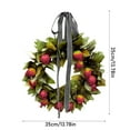 thumbnail image 2 of 14" Fall Wreaths for Front Door with Leaf and Berry, Fall Decor Autumn Wreath for Thanksgiving Day, Fall Porch Decor, Fall Wreaths for Home Decoraction (Fall Wreath), 2 of 5