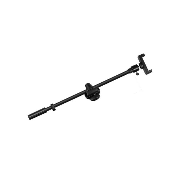 pitrice Mic Clip Phone Holder Mount Adapter Studio Stages for Performance Stream Lives For Phone Length 55cm