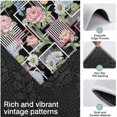 thumbnail image 3 of Pioneer Flower Floral Print Pattern Kitchen Rugs Sets Of 3,Kitchen Runner Rugs Non Skid Washable,Decorative Kitchen Floor Mats for Kitchen,Sink,Laundry,17X30 Inch + 17X47 Inch + 17X59 Inch, 3 of 6