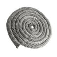 thumbnail image 3 of Fiberglass Rope Seal for Wood Stove Door Gasket, High Temperature Resistant Chimney Seal Cord, Self-Adhesive Round Sealing Rope for Fireplace, Boiler, Oven, 16mm Diameter, 2.5m Length, Black, 3 of 12