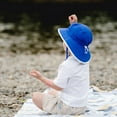 thumbnail image 2 of Calikids Quick Dry Beach Hat (UV 50+) - Almond (S, 6-12 Months), 2 of 5