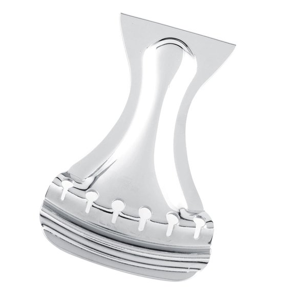 Yuarrent Pieza trasera cromada para reemplazo de guitarra Dobro Resonator Accesorios para instrumentos musicales