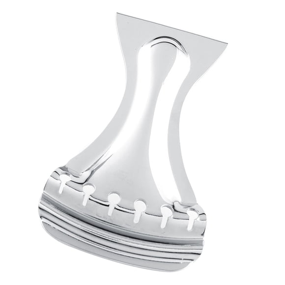 Yuarrent Pieza trasera cromada para reemplazo de guitarra Dobro Resonator Accesorios para instrumentos musicales