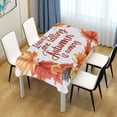thumbnail image 3 of Yayeee Tablecloths for Rectangular Tables 54 x 54 inch Party Table Cover, Leaves Pattern, 3 of 6