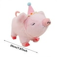 thumbnail image 3 of Birthday Boar Plush Toy Realistic Simulation Cute Stuffed Animal Doll Novelty Gift Decorative Accent Collectible Soft Animal Decor, 3 of 6