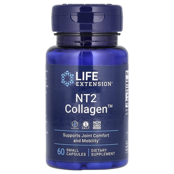 LIFE EXTENSION | NT2 Collagen | 60 small cápsules