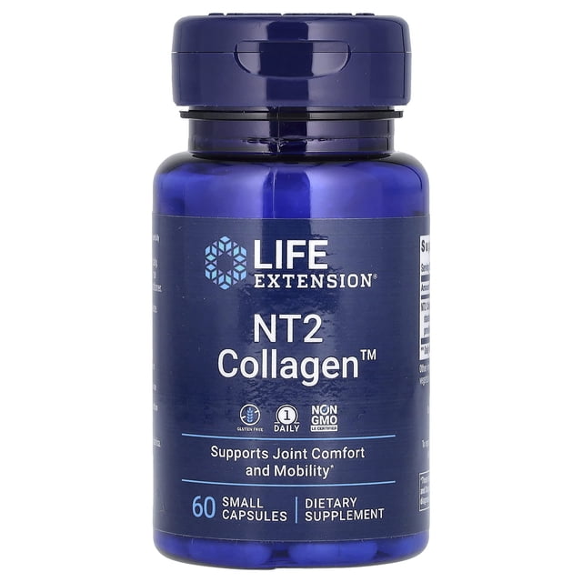 LIFE EXTENSION | NT2 Collagen | 60 small cápsules
