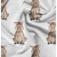 thumbnail image 1 of Soimoi White Rayon Fabric Pig Animal Fabric Prints By Yard 56 Inch Wide, 1 of 5
