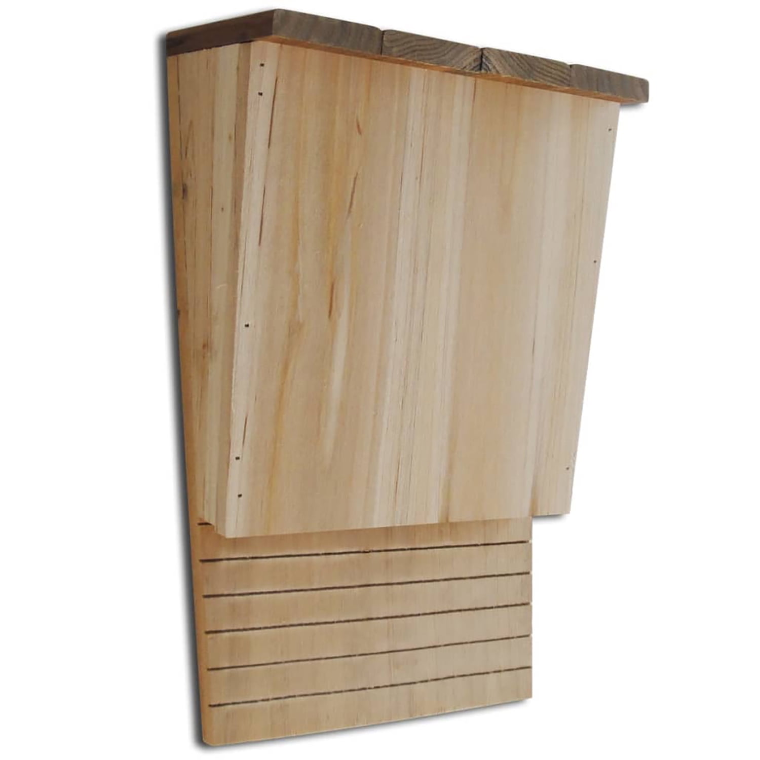 Pefilos 13" Wood 4 pcs Bat House, Single-Chamber Bat Box, Wooden Bat Houses Kit for Outdoors, Beige Pefilos 13" Wood 4 pcs Bat House, Single-Chamber Bat Box, Wooden Bat Houses Kit for Outdoors, Beige