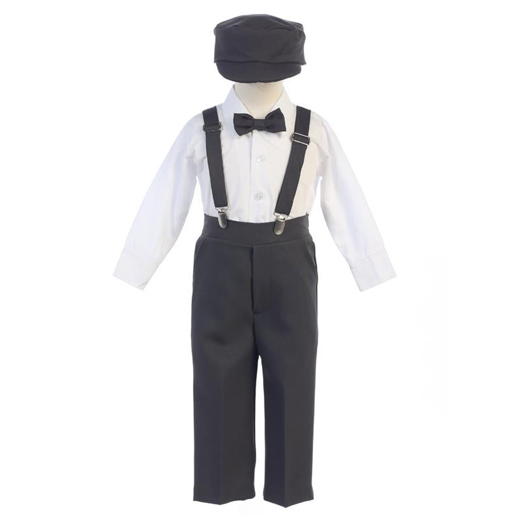 little boy suspender outfit