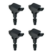 ISA AUTO Set of 4 ISA Ignition Coils Compatible with 2015-2021 Hyundai Santa Fe Sonata Kia Sportage Optima Genesis G70 G80 Replacement for UF764 E1264